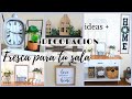 🌿DECORACION SALA 2021⎢Ideas ECONOMICAS💰 Para Decorar la SALA⎢IDEAS Sencillas Estilo Farmhouse 2021