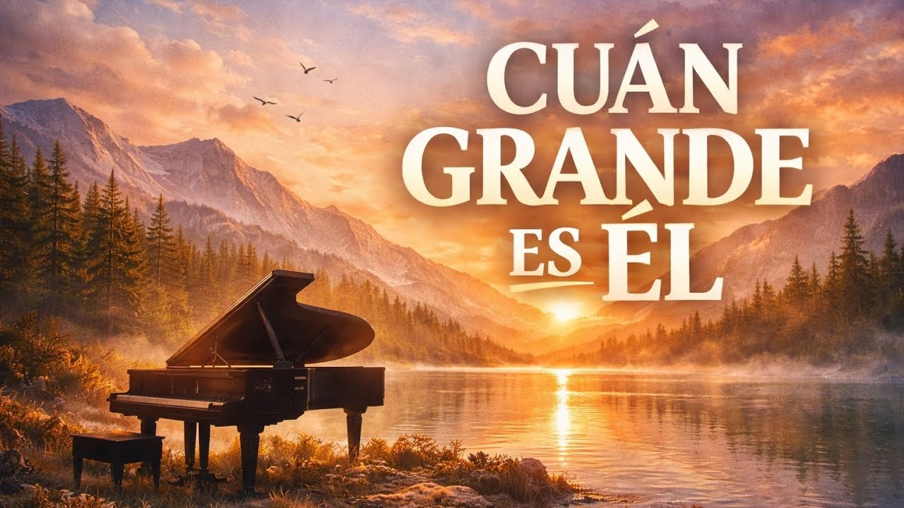 CUÁN GRANDE ES ÉL 🙏 | Himno Cristiano | Cover voz y piano para orar