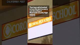 Two teen girls busted in horrific plot to carry out shooting at Riverside County high school