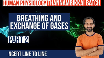 Breathing and Exchange of Gases | Part 2 | Thannambikkai Batch | NCERT Line to Line