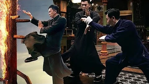 ip man 4 (2019) Donnie yen (wing chun) Vs Wan Zonghua (tai chi master)