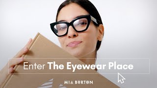 Enter The Eyewear Place | Mia Burton 1 Minute Guide How To Measure Glasses Frame Size Mia Burton