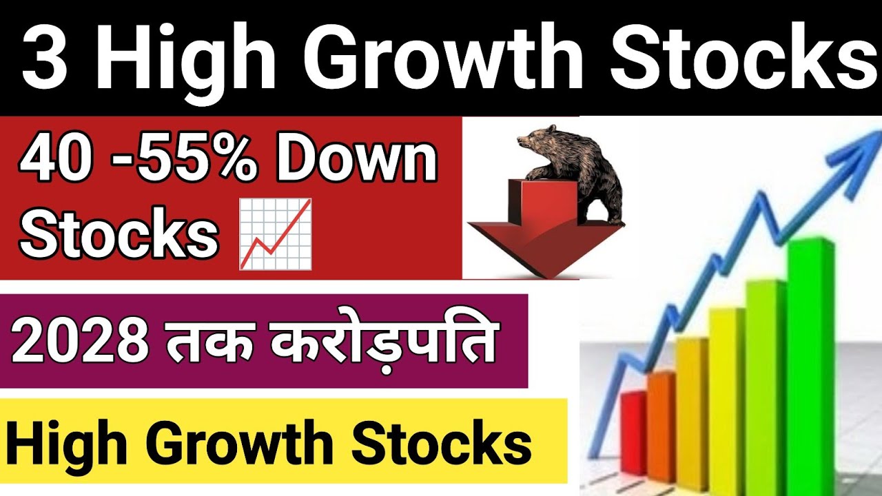 Top 3 Stocks at a 50 % Discount | Best Stocks to Buy Now | Best Growth ...