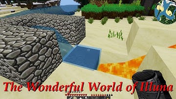 Minetest LP: The Wonderful World of Illuna 10 | Finishing the blacksmith shop and finding lava