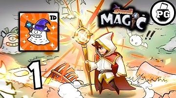 Can You Beat ALL Slimes? 🧙‍♂️ Doodle Magic: Wizard vs Slime - Gameplay Walkthrough |Part 1|