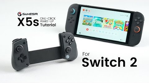 Switch 2 Wake-up Support is here! GameSir X5s Wake-up Tutorial for Switch 2