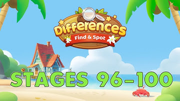 Find Difference: Spot Fun Stages 96 - 100 Answers