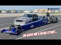 Mullet Got Absolutely DESTROYED By a Top Alcohol Dragster... But It Was An EPIC Race!!!