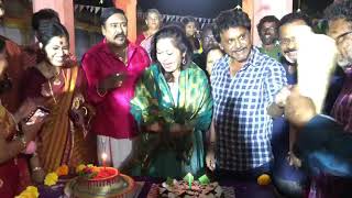 Actress Roobini Birthday On Sets