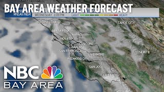 Bay Area Forecast: 2 Rain Chances in 3 Days