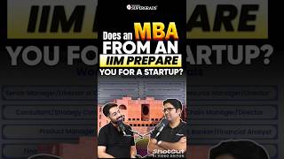 Does an MBA from IIM Really Prep You for a Startup? 🚀🤔| Here’s the Truth! 🚀📊| #shorts