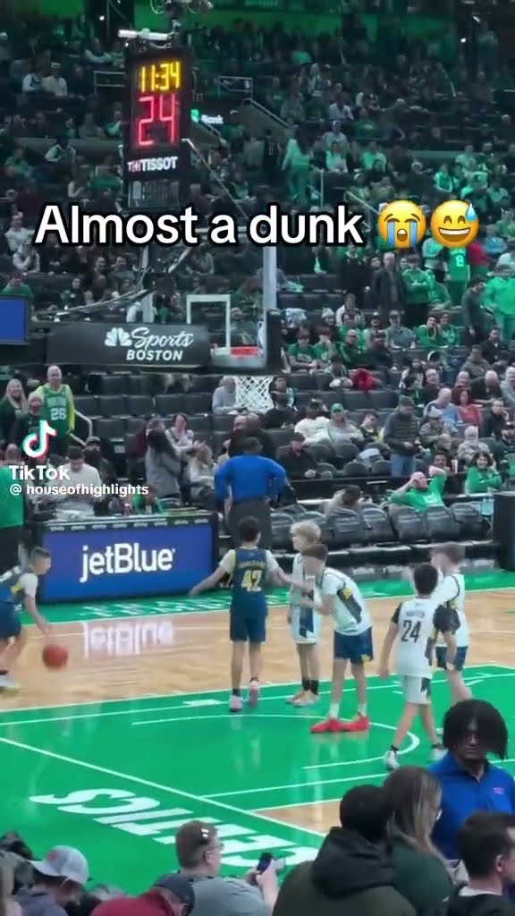 Almost a dunk #hoodnews #dunk #school #kidsoftiktok #fail #bball #sports #basketball #kids #omg #how