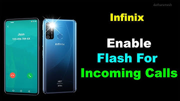How to Enable Flash Light For Incoming Calls In Infinix Hot 9 Pro