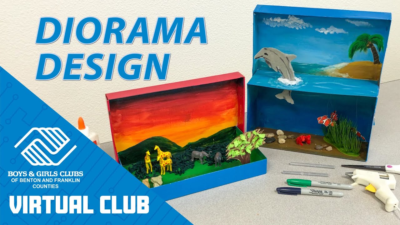 Making Dioramas or Models for School or Group Projects