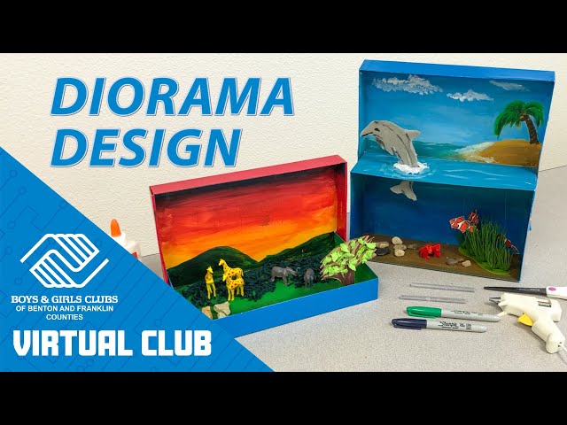 Art Project For Kids: How To Design A Diorama 