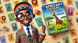 Hakim - African Animal Memory Match Game screenshot 4