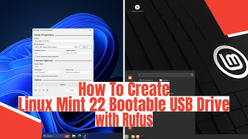 How To Create Linux Mint 22 Bootable USB Drive with Rufus