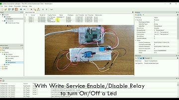 Realising an OPC UA Server on a Raspberry PI 3