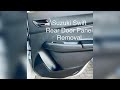 How To Remove Suzuki Swift Rear Door Panel