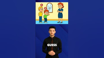 Guess Who Broke The Window? #mindbendingquiz #brainteaser #triviatricks #quizchallenge #trivia