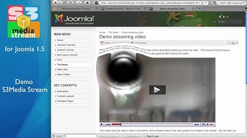 S3Media Stream(TM) for Joomla
