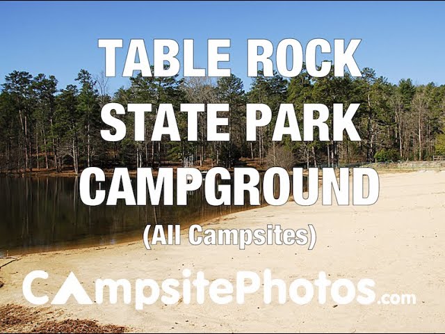 Table Rock State Park Campground Sc