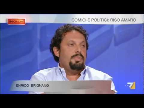 Il politico Brignano v/s la comica ravetto - Io vado a casa di Beppe grillo!