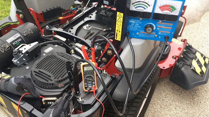 How to Test a KOHLER Charging System for Voltage Drop-Ground Circuit