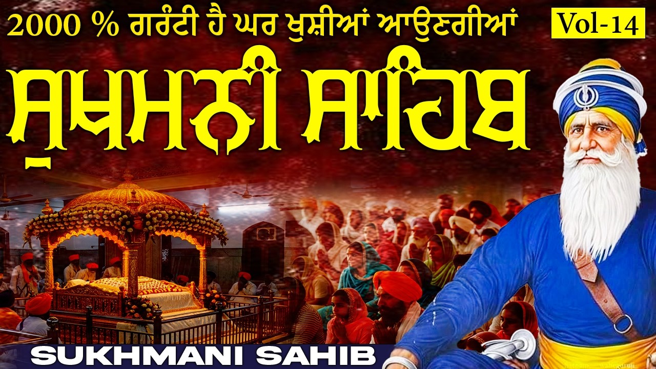 Sukhmani Sahib~ 13- February -2026~ਸੁਖਮਨੀ ਸਾਹਿਬ( Vol-14 )ਸੁਖਮਨੀ ਸਾਹਿਬ ਪਾਠ~Sukhmani Sahib Da Path