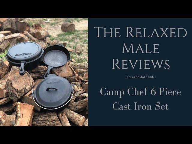 Camp Chef 6 Piece Cast Iron Set Review 