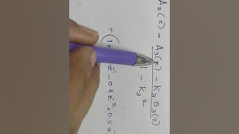 lattice realization of iir filter