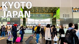 【4K】Kyoto Station Walking Tour | JAPAN 2023