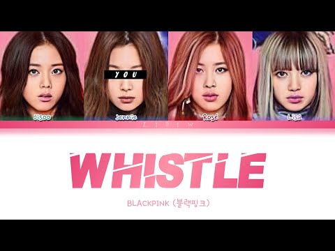 BLACKPINK || Whistle but you are Jennie (Color Coded Lyrics Karaoke)