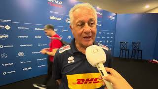Volleyball Nations League: le parole di Julio Velasco dopo Italia-Turchia 3-1