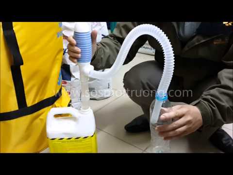 Video Bơm thủ công cho sang chiết thùng can (Korea) - youtube
