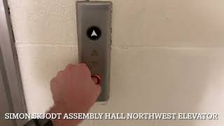 Bloomington, IN: 2016 Murphy & 1971 OTIS Lexan Traction Elevators - Simon Skjodt Assembly Hall - IU