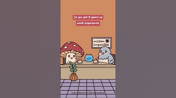 Ghost Job Interview 👻 Recruiter Mushie | Work Life Animation Meme | Original Audio: Lando Kalriz