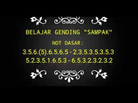 Nada Saron Lali Janjine BELAJAR GENDING SAMPAK - YouTube