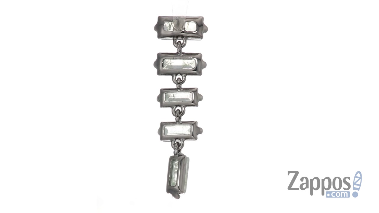 French Connection Baguette Linear Earrings SKU: 9141866