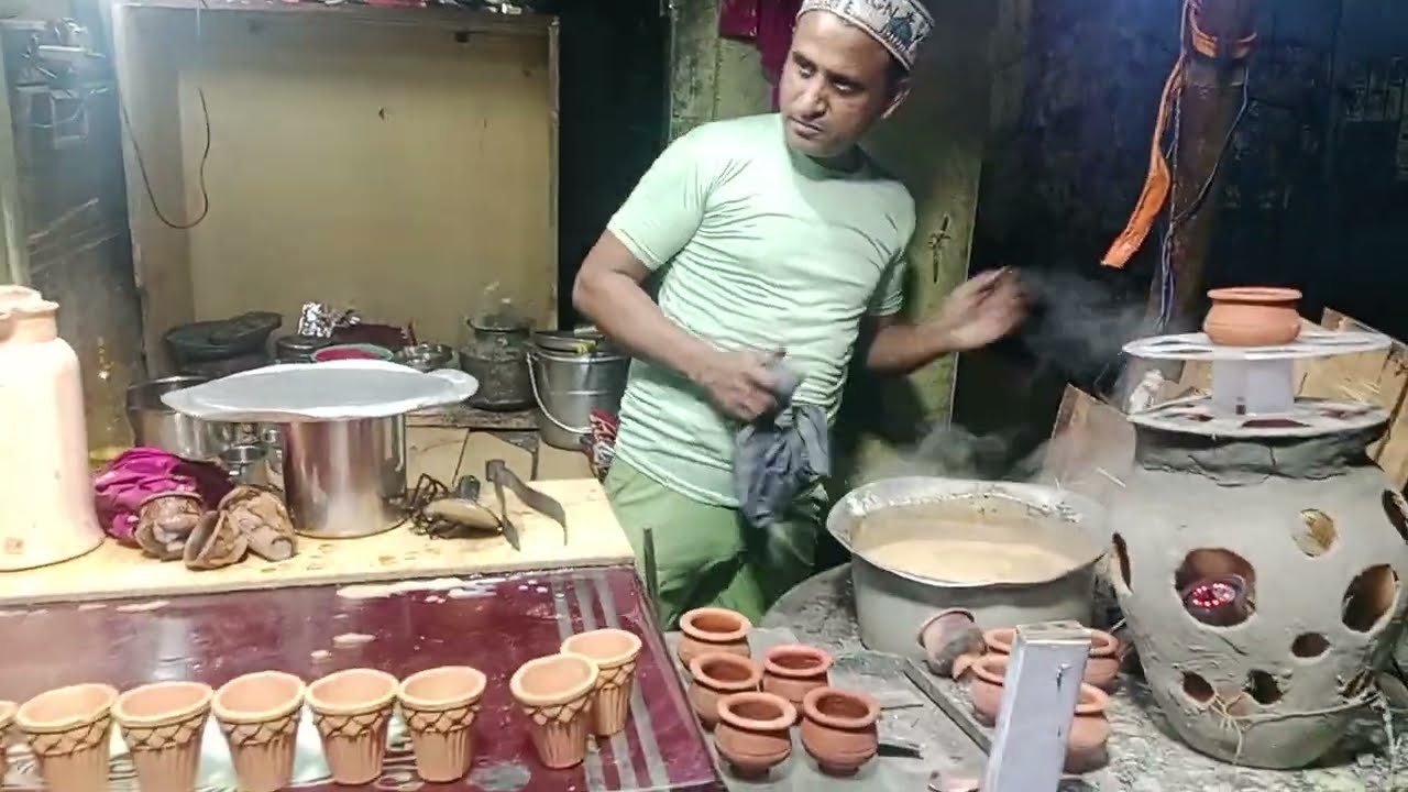 Tandoori matki chai. 