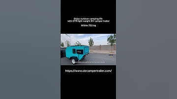 Comma series light-weight small camper trailer RV under 750 kg