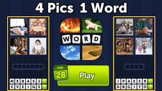 4 Pics 1 Word Daily Puzzle Answers February 28, 2026 screenshot 5