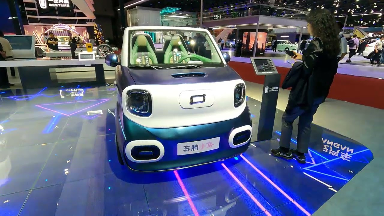 Xe điện Bestune Xiaoma hay Pony hay còn gọi là Tiểu mã 2 cửa mui trần độc đáo, đối thủ VinFast VF3