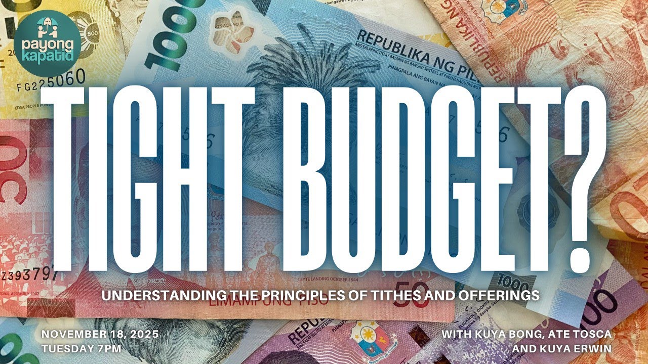 Tight Budget? | Payong Kapatid | Kuya Bong Saquing, Ate Tosca Puno at Kuya Erwin Elevazo