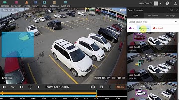 Cameras Area Search Tool in 3dEYE Cloud Video Surveillance Platform old version