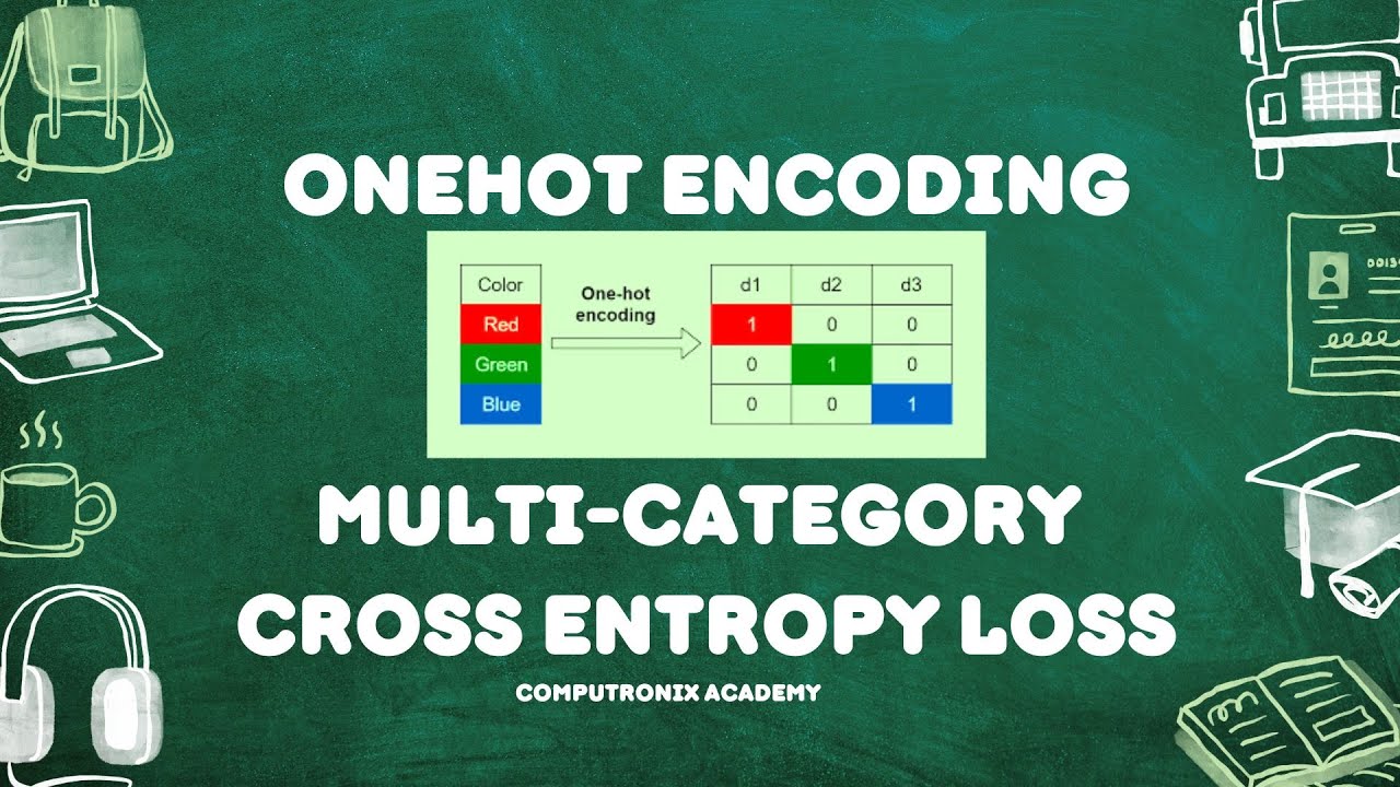 Understanding OneHot Encoding for Multi-Category Cross Entropy Loss ...