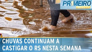 RS começa semana com cheias de rios, riscos de deslizamentos e frio | Primeiro Impacto (13/05/24)