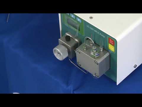 Ion chromatography:How to dismount check valve of ion chromatography pump