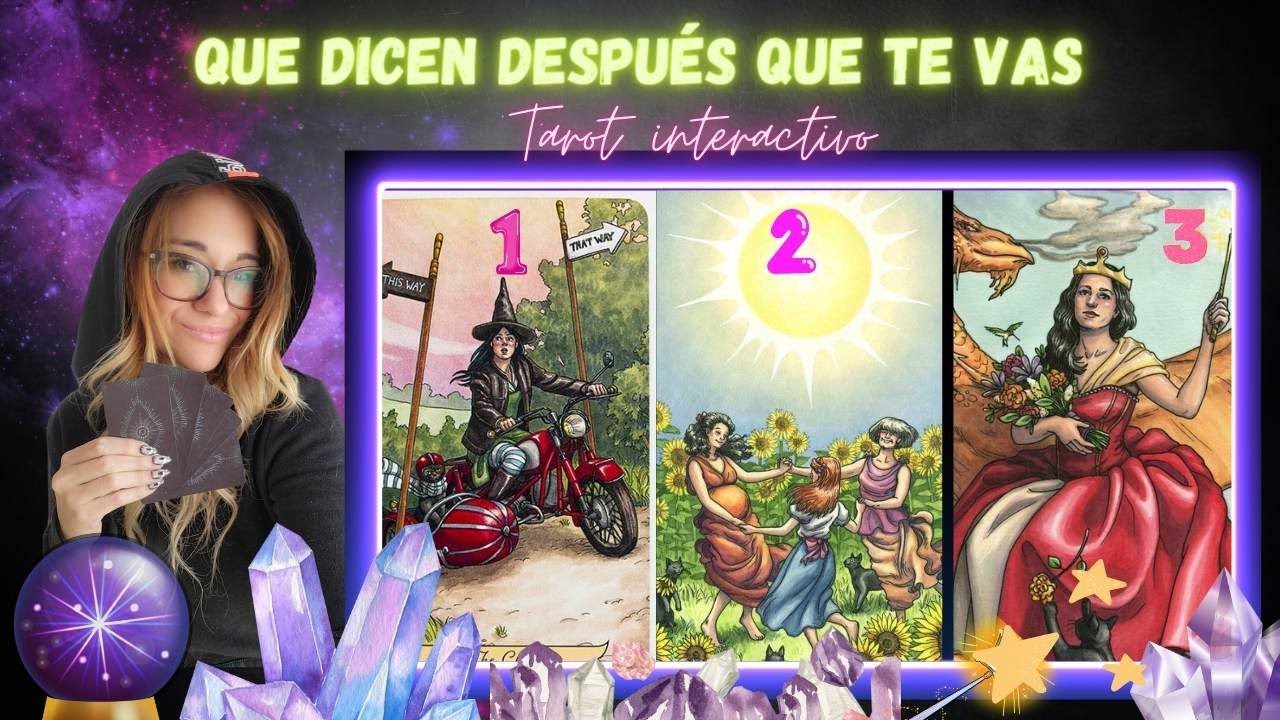 Que Dicen Apenas Sales De Un Lugar🤔 Tarot Interactivo🔮Elige Una Carta🧿 YouTube