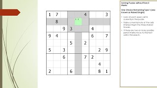 Your Very First Sudoku Tutorial